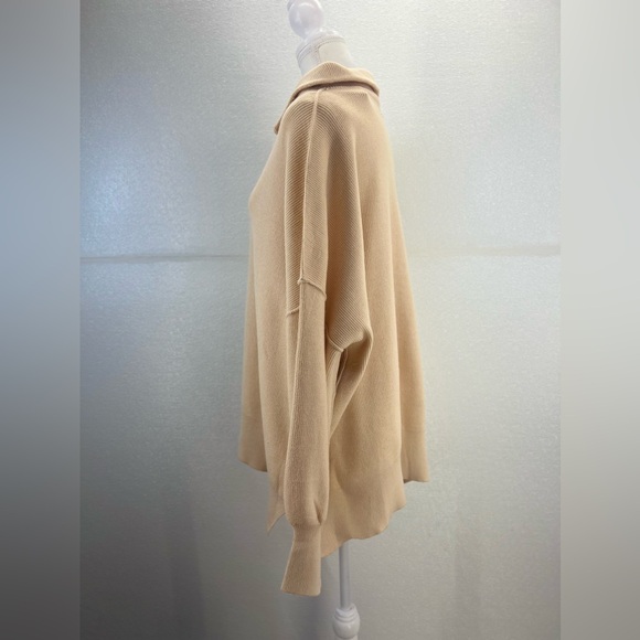 NWT Womens Long Sleeve Button Up Drop Shoulder Sweaters Fall Oversized - Picture 10 of 17